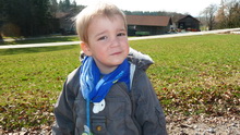 Bastian auf dem Georgiberg (18.03.2012)