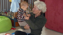 Oma mit Basti 14.10.2010