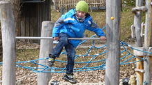Nik auf dem Spielplatz am Forggensee (17.03.2013)