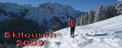 Skitouren 2009